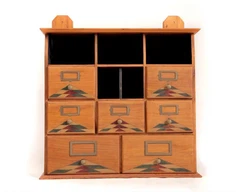 Retro - Malet dekoration Daglige fornødenheder